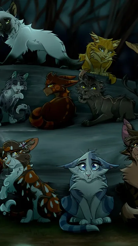 ai character: The Dark Forest background