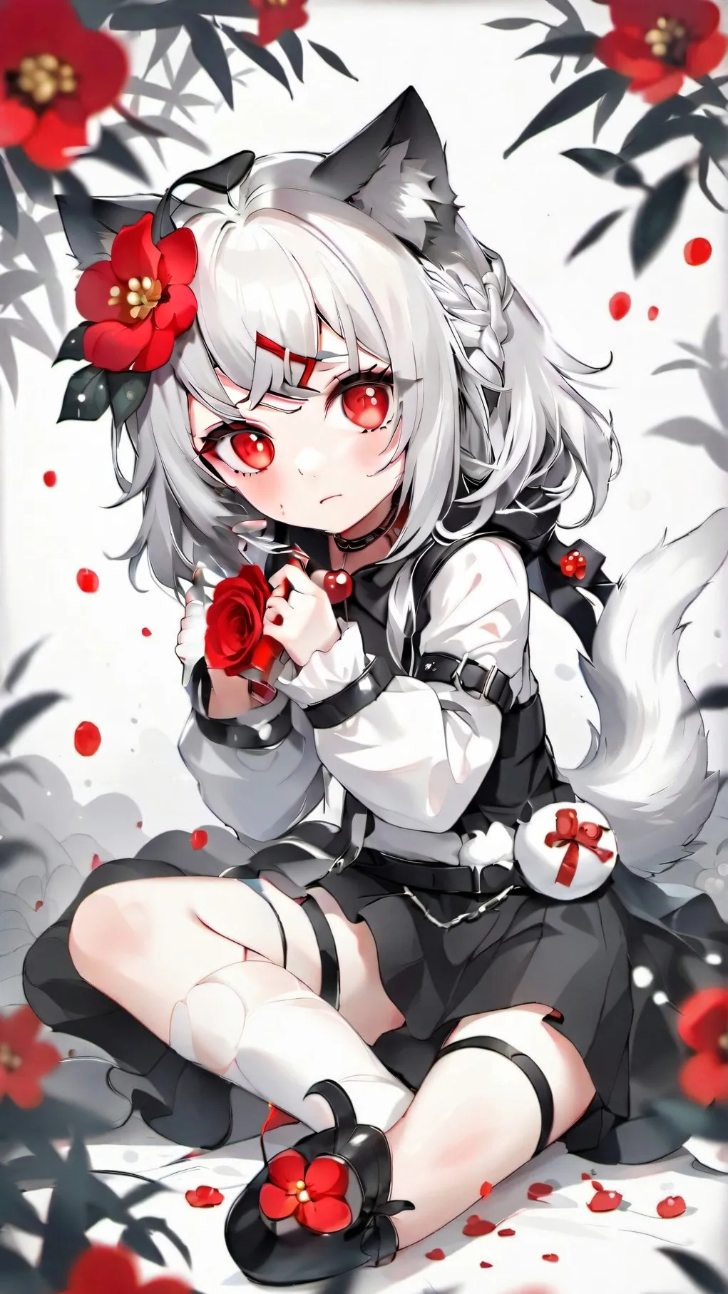 ai character: sarah background