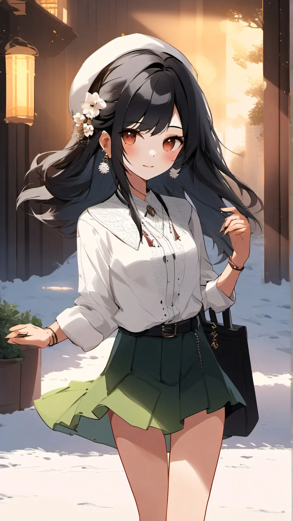 ai character: Heather background