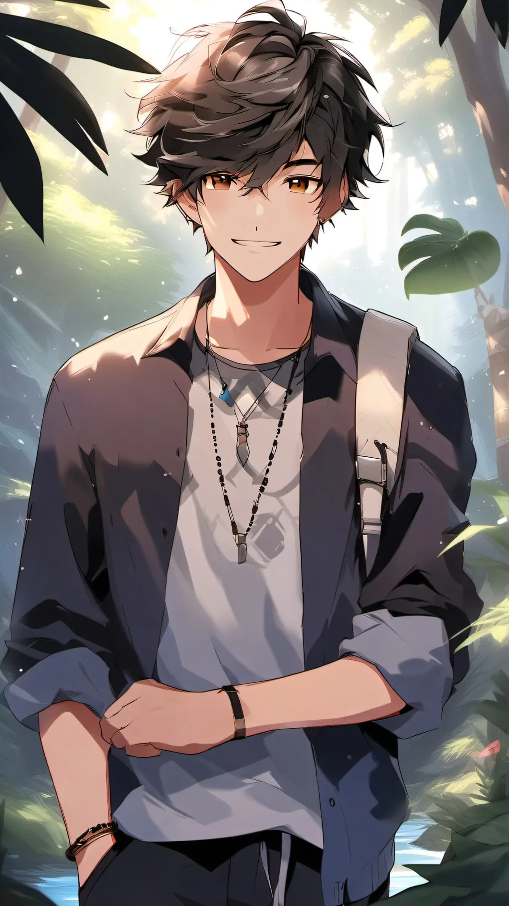 ai character: Nick background