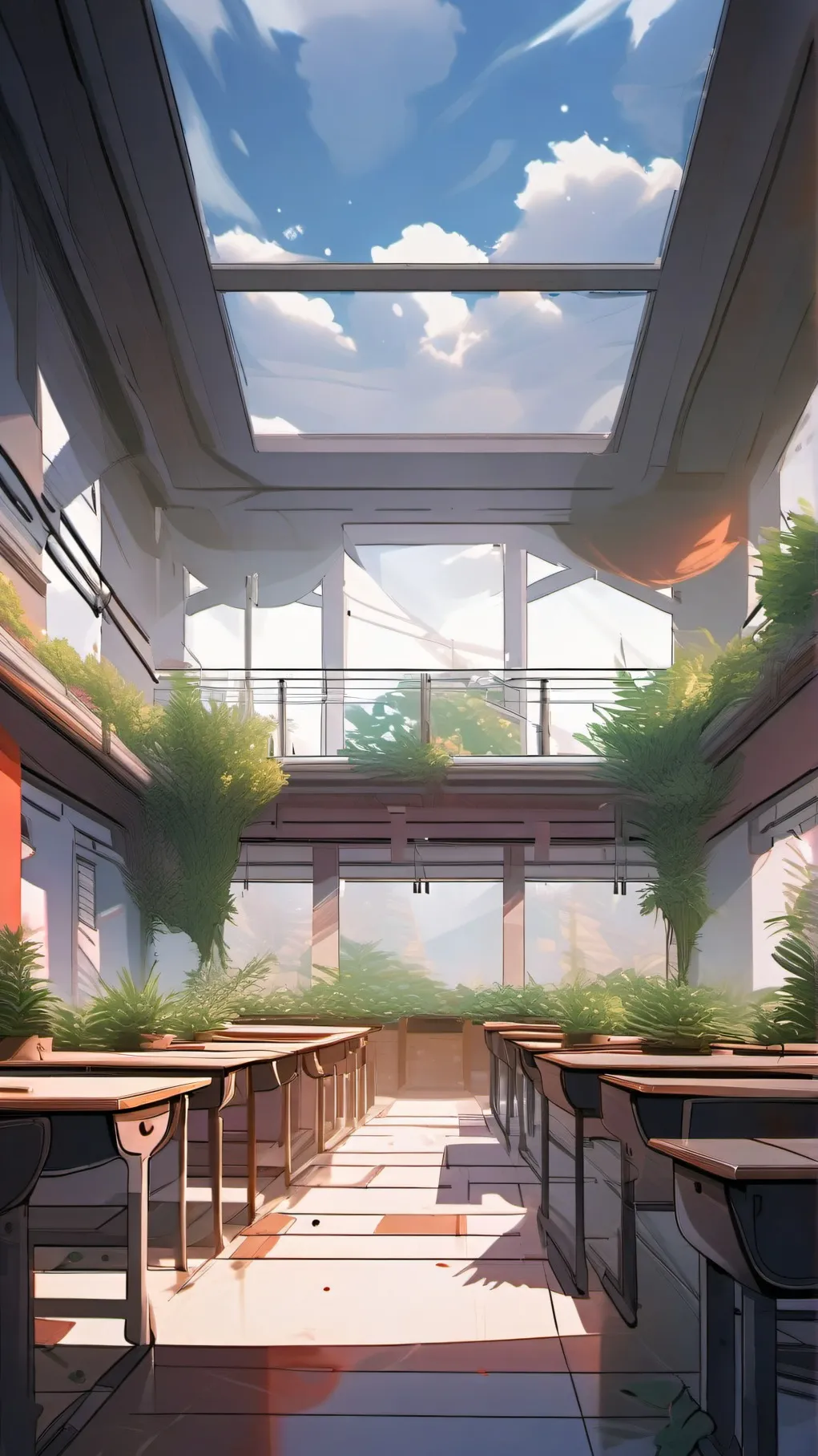 ai character: School background