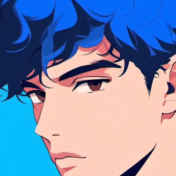 chat with ai character: Blue