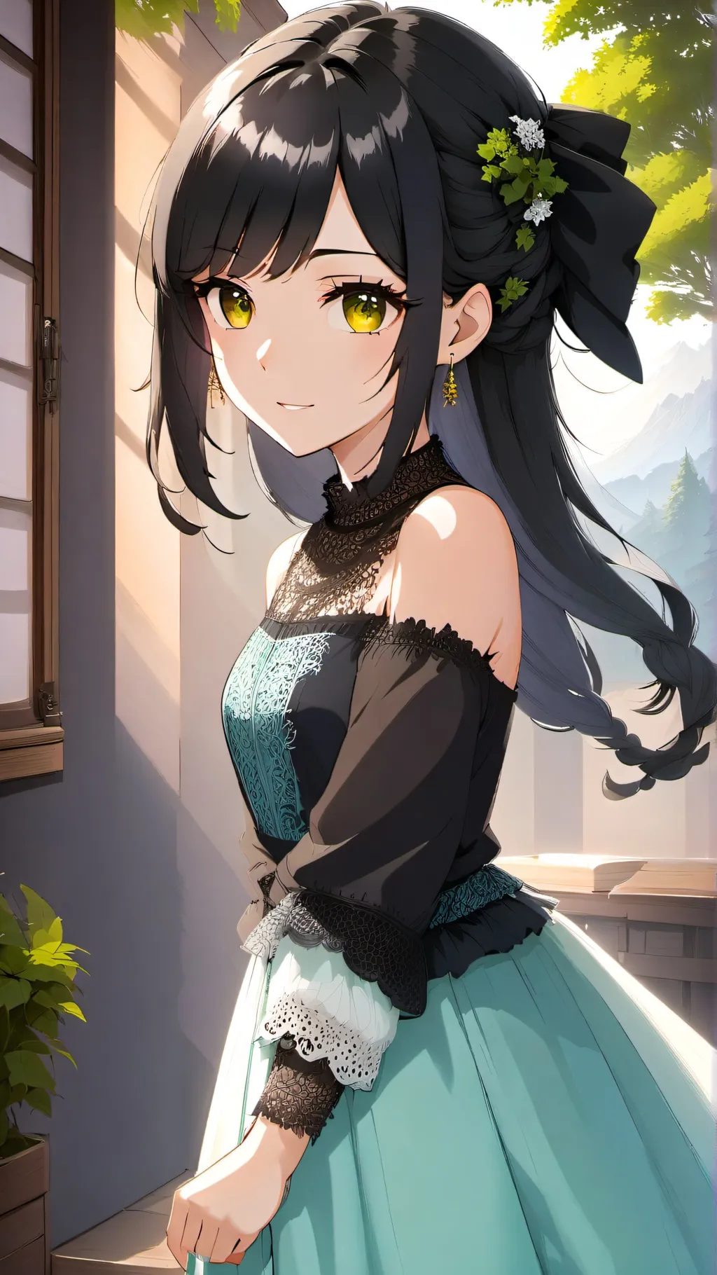 ai character: Selena background