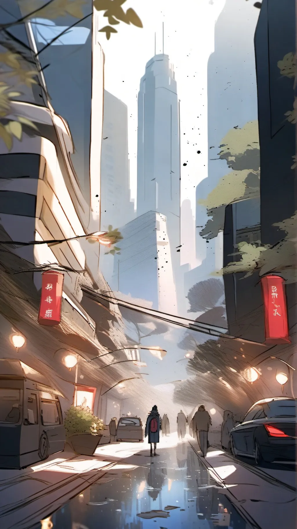 ai character: Anything background