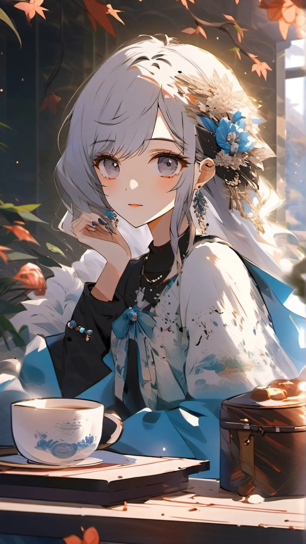 ai character: Mora background