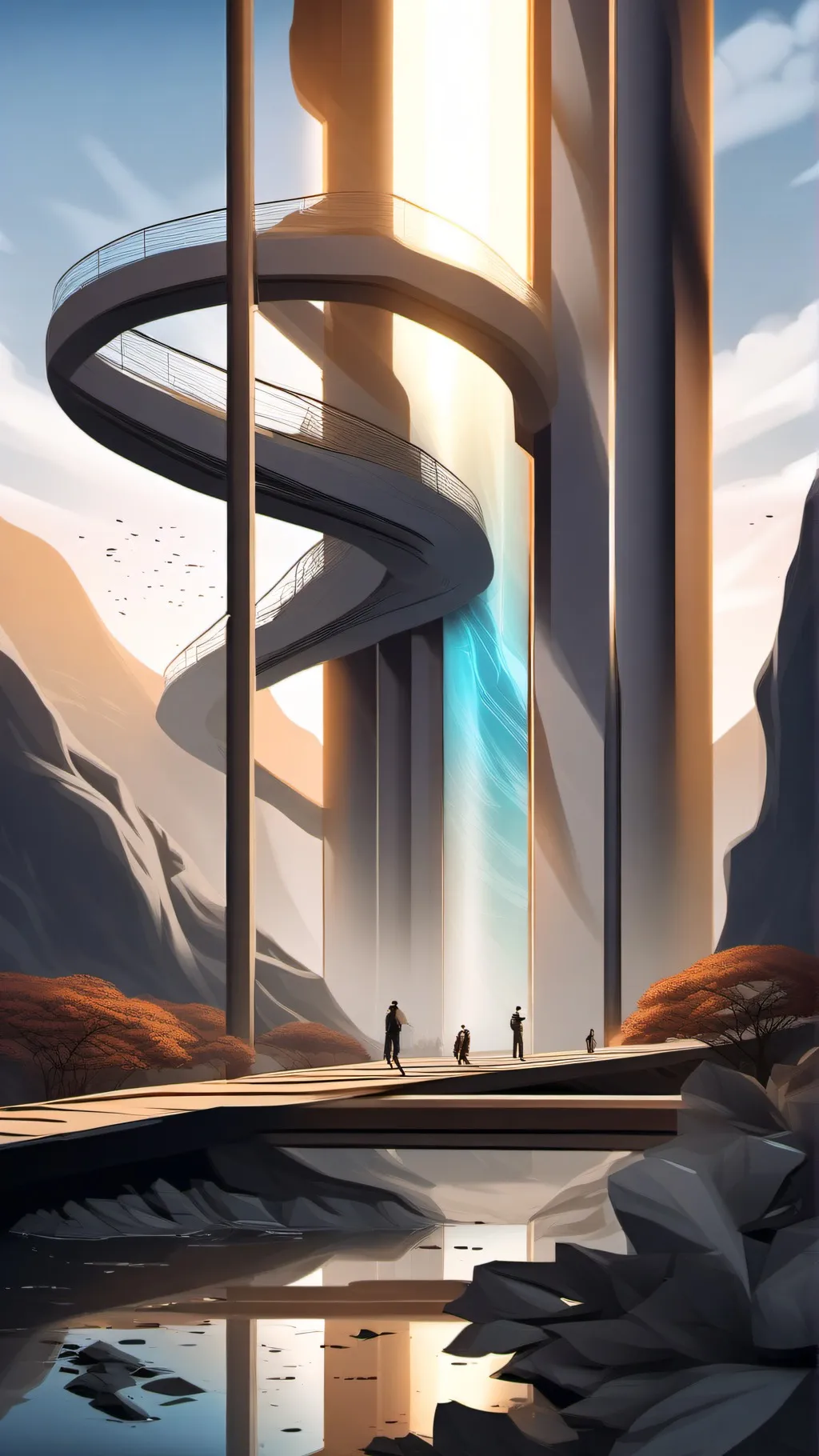 ai character: Anything 3 background