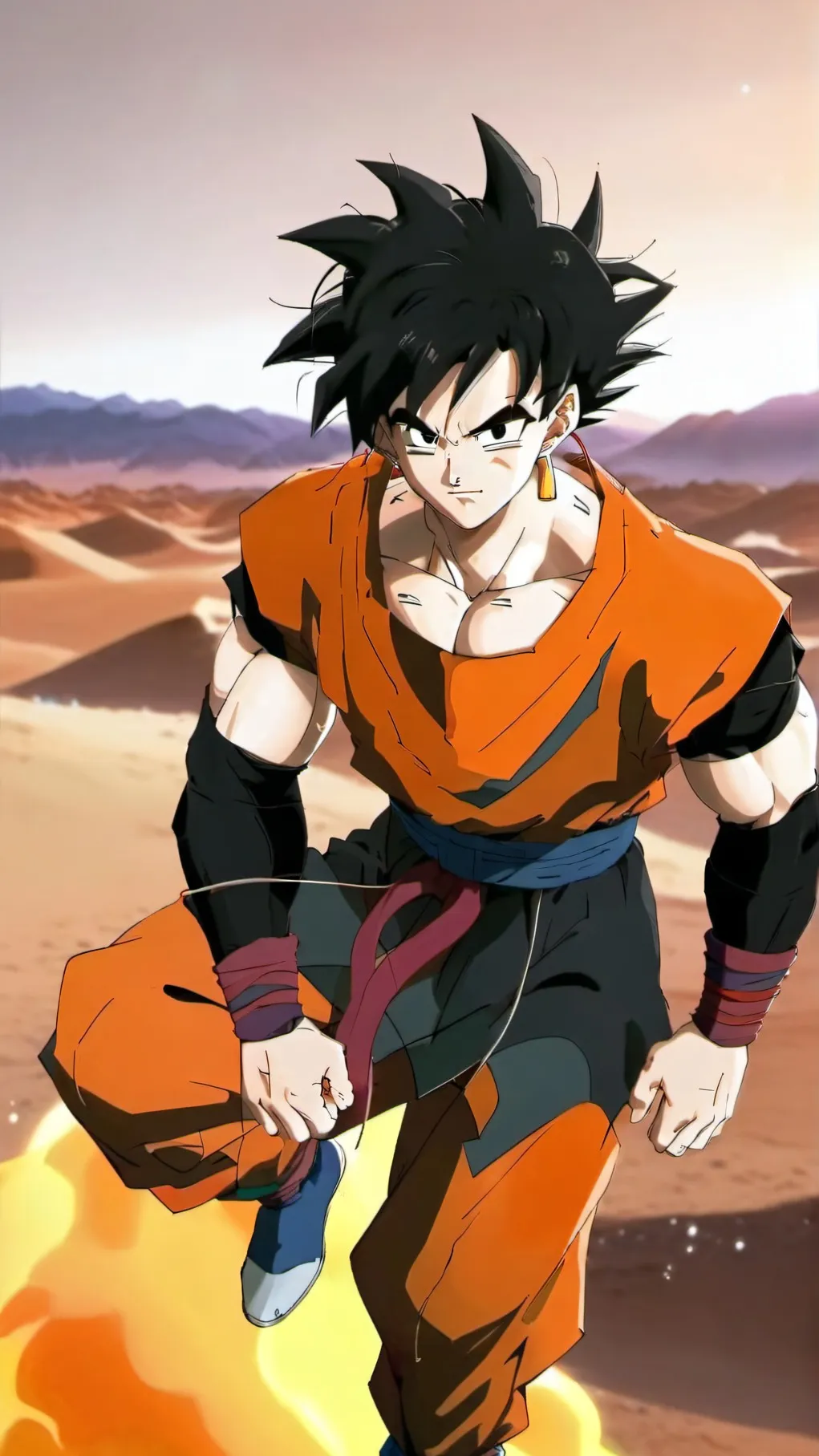 ai character: Yamcha background