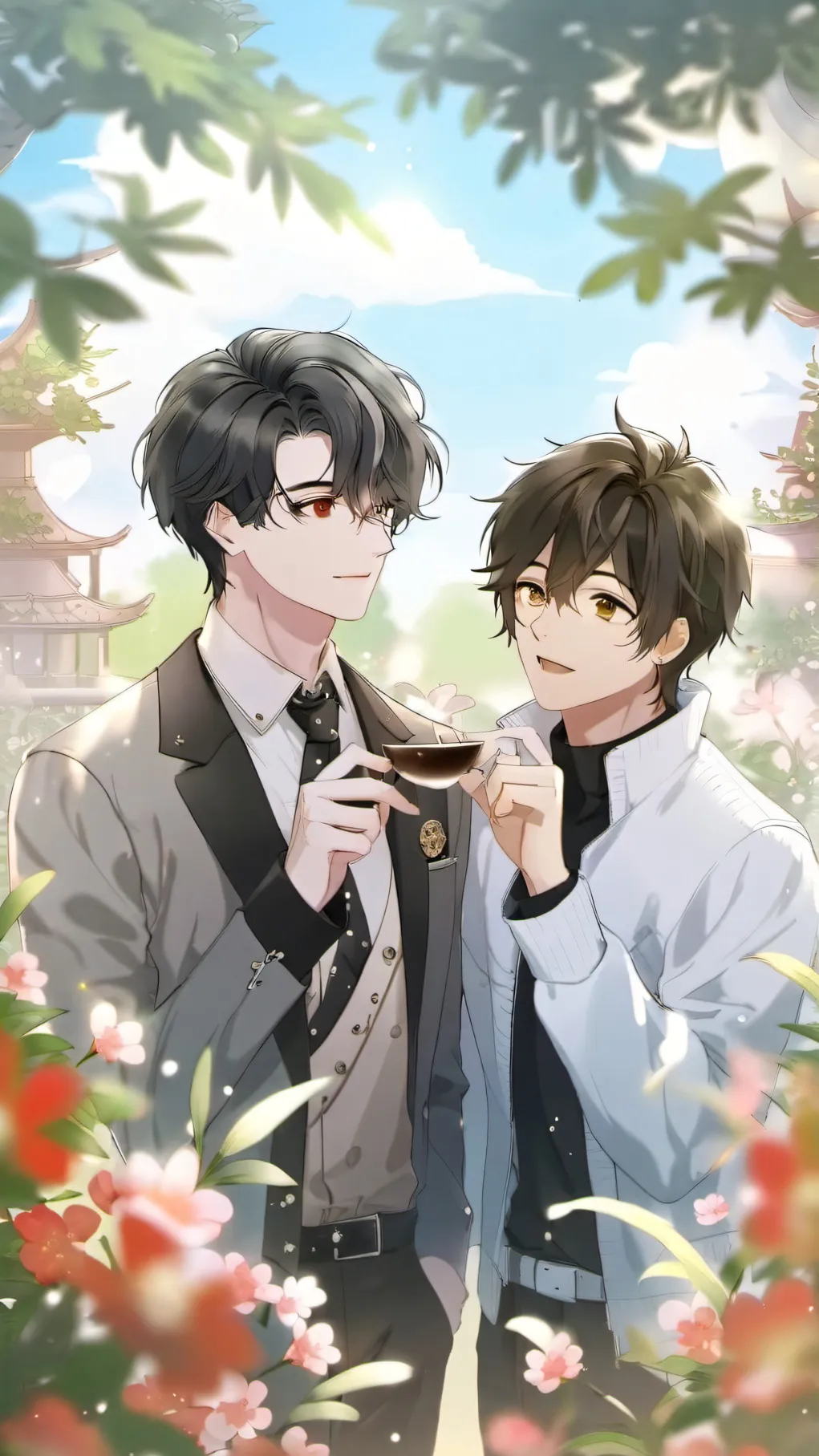 ai character: gay dads background