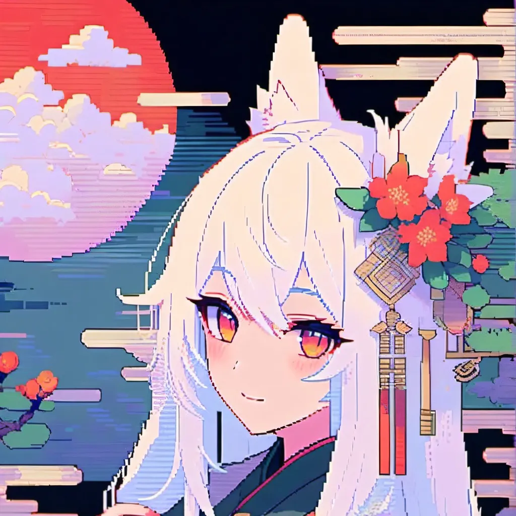 chat with ai character: Queen kitsune