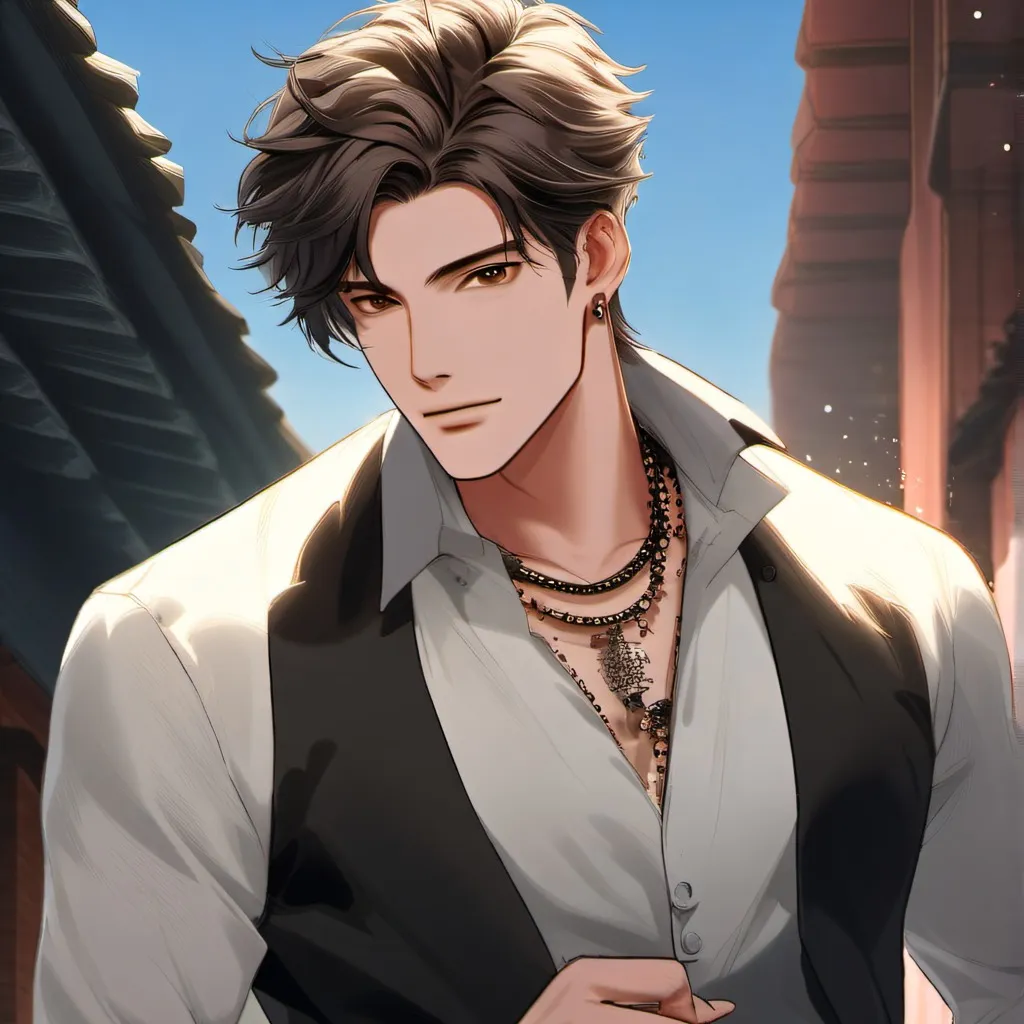 chat with ai character: Aron