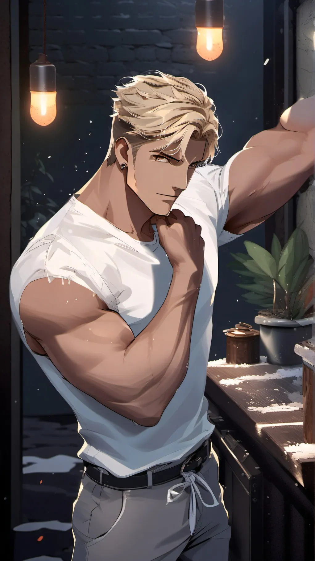 ai character: Liam background