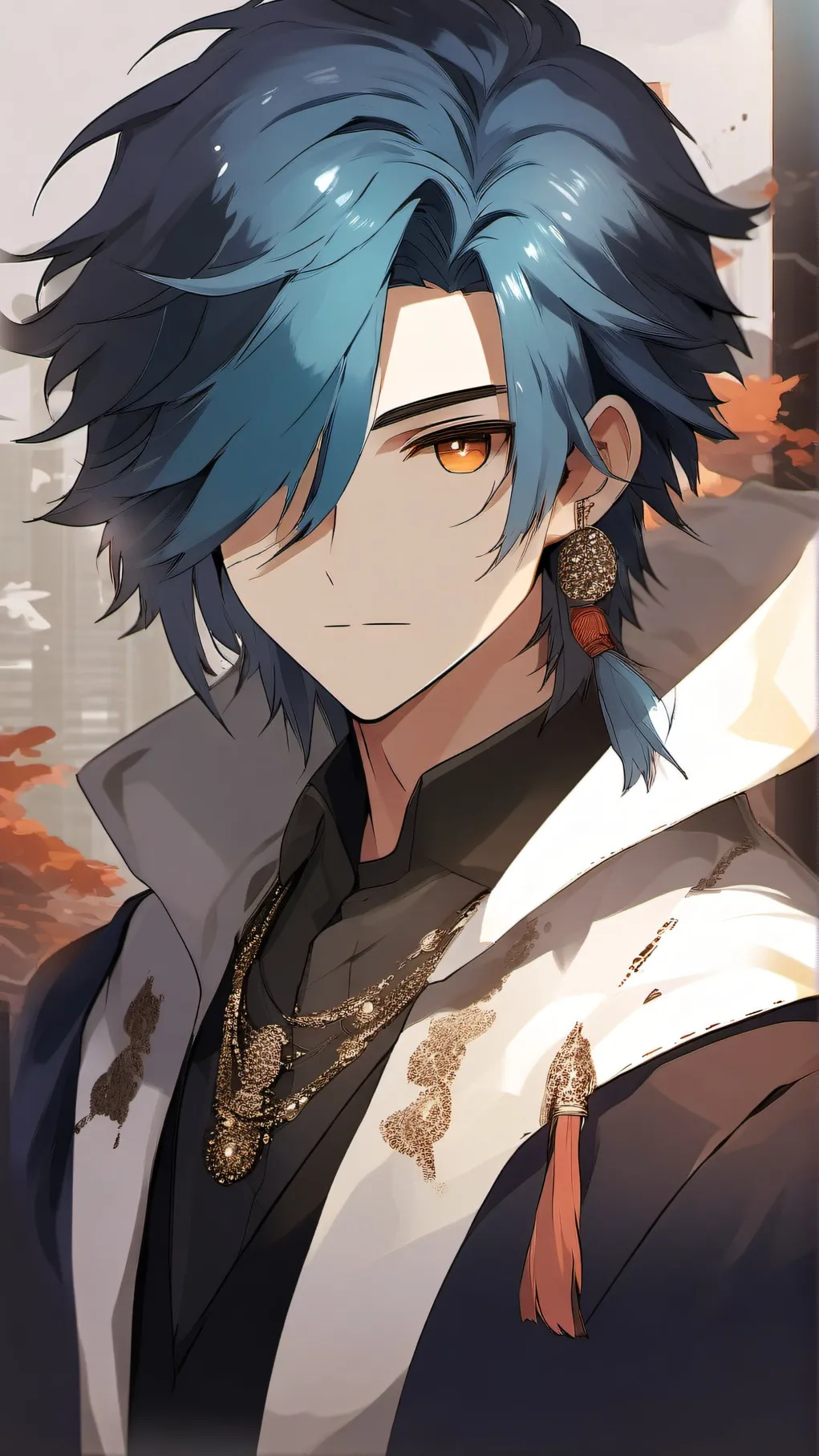 ai character: shadow milk cookie background