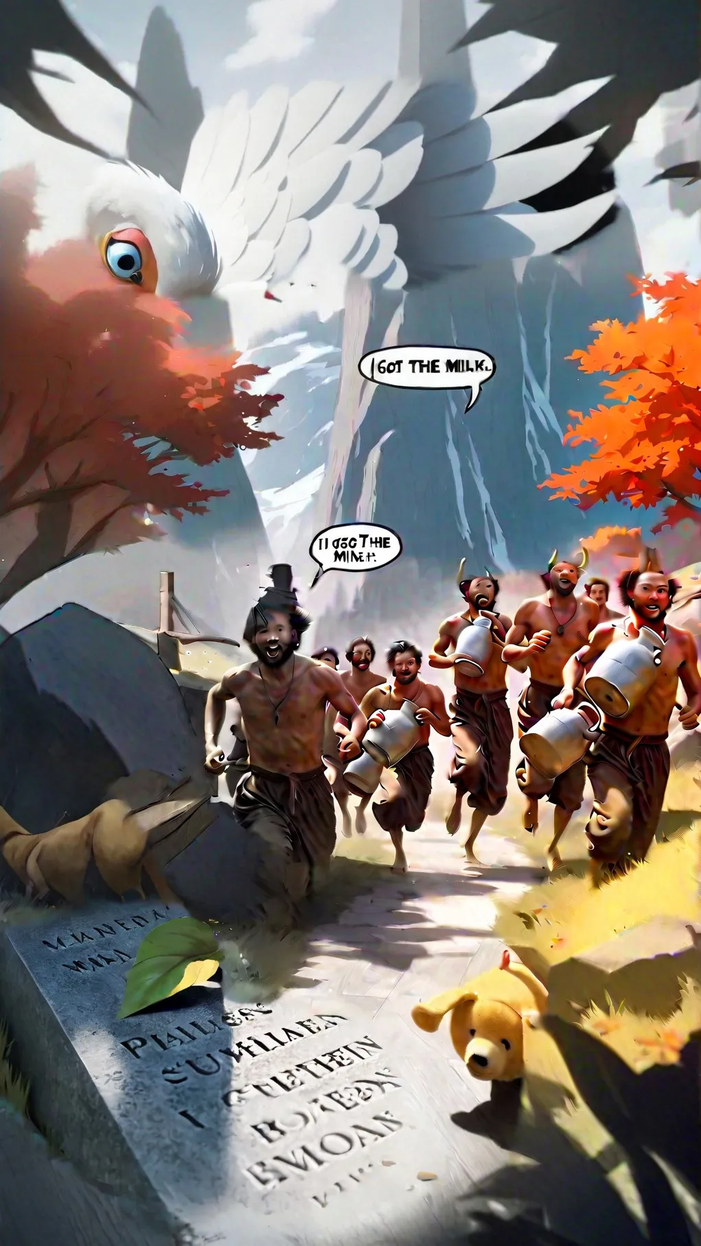 ai character: dad background