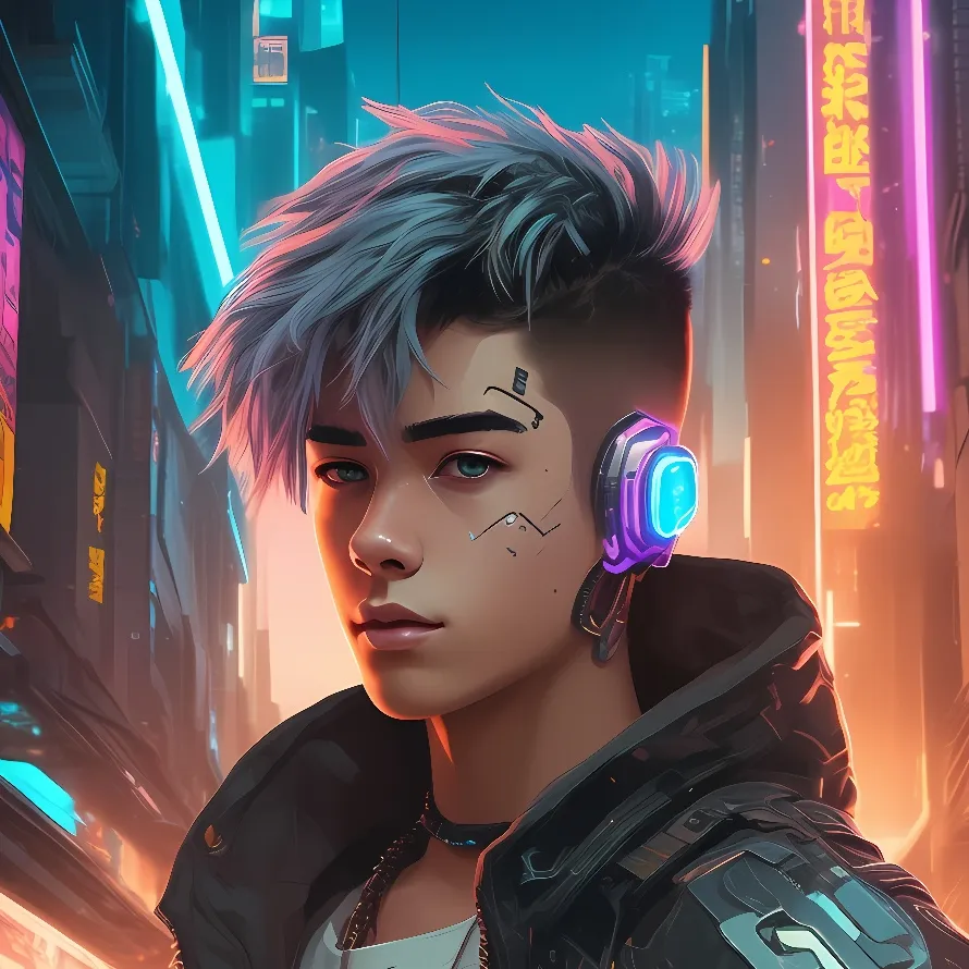 chat with ai character: Neon Hyejin   