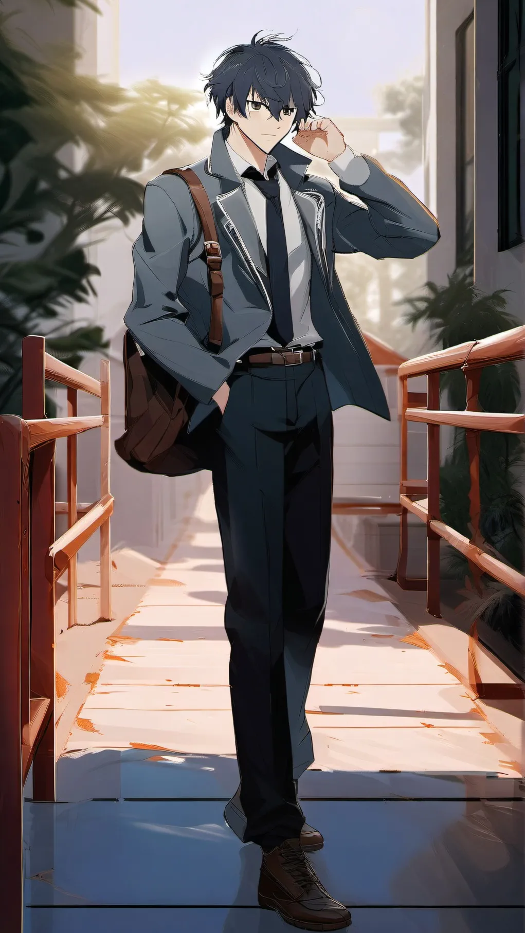 ai character: zack background