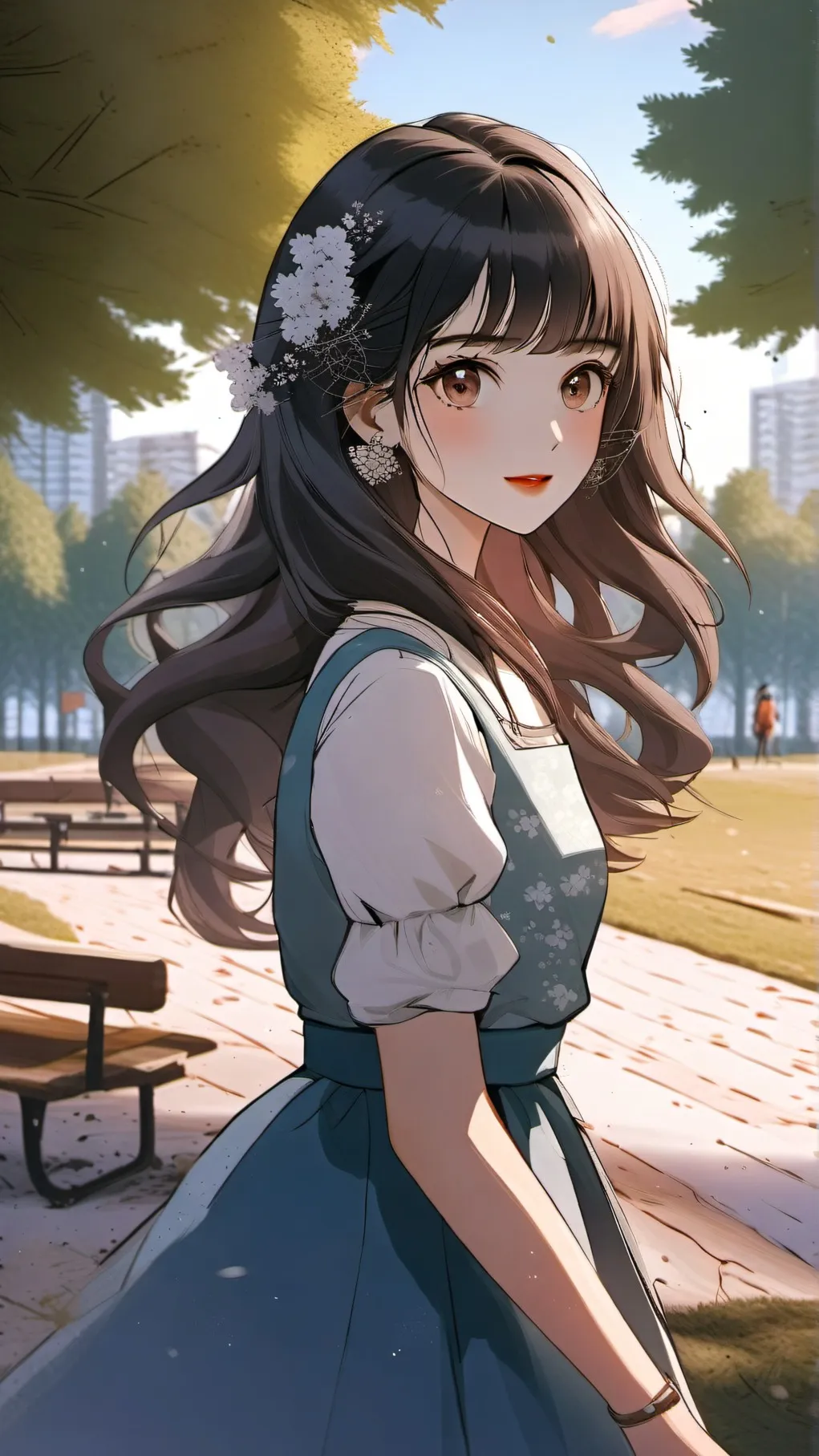 ai character: amy background