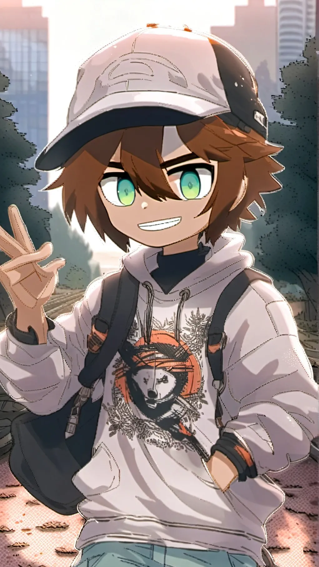 ai character: Terrance Afton background