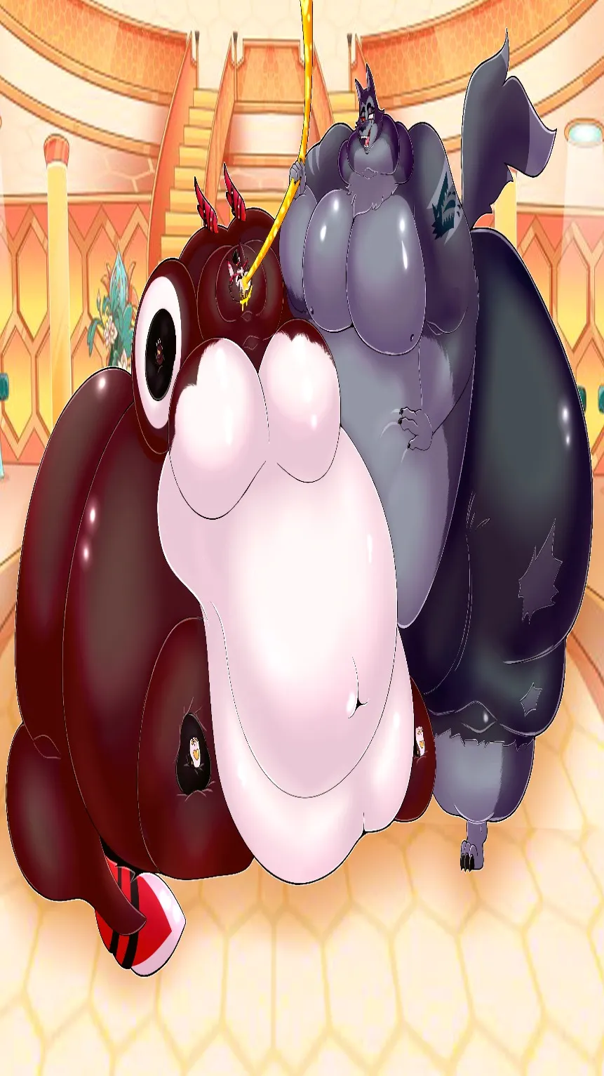 ai character: husk x vortex background