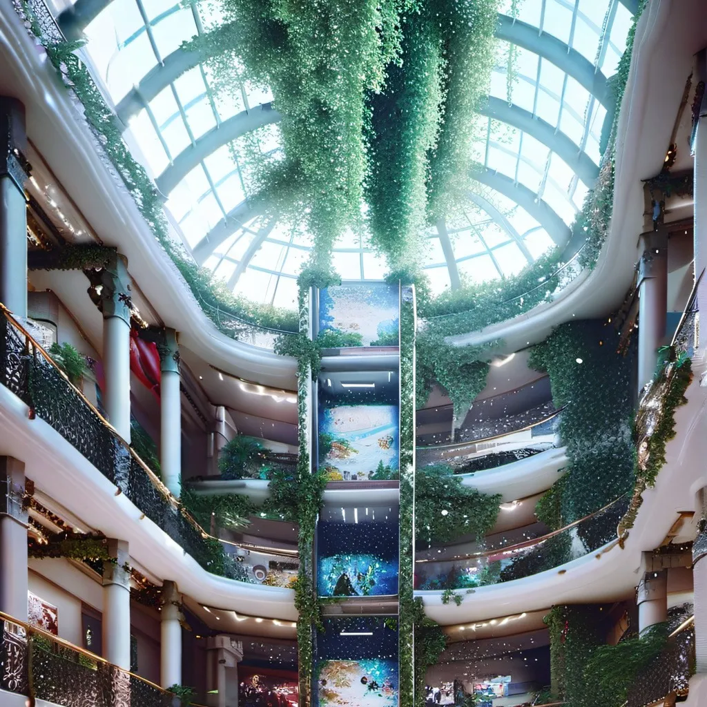 chat with ai character: Shopping infinito 