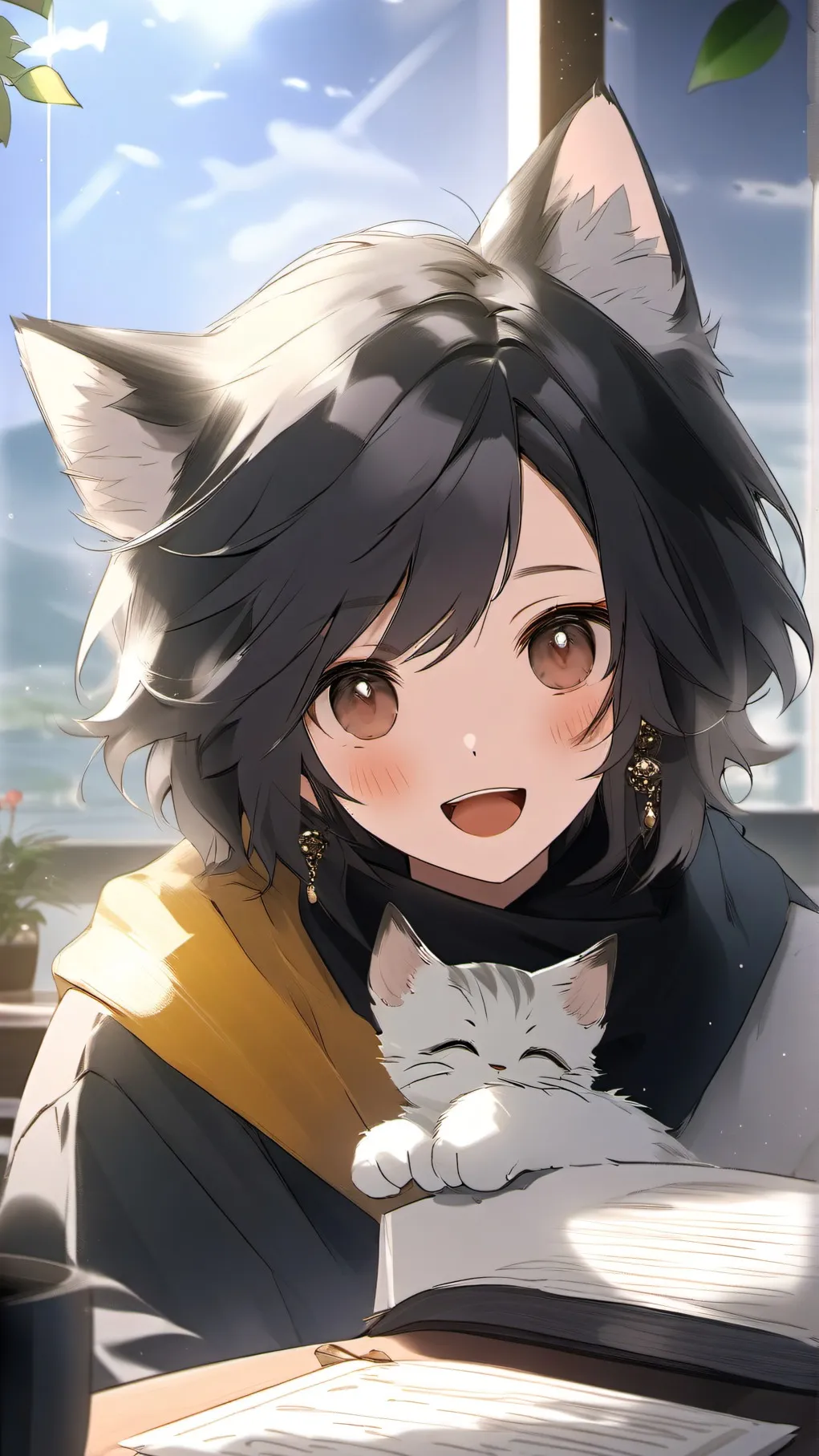 ai character: sprunki x forsaken background