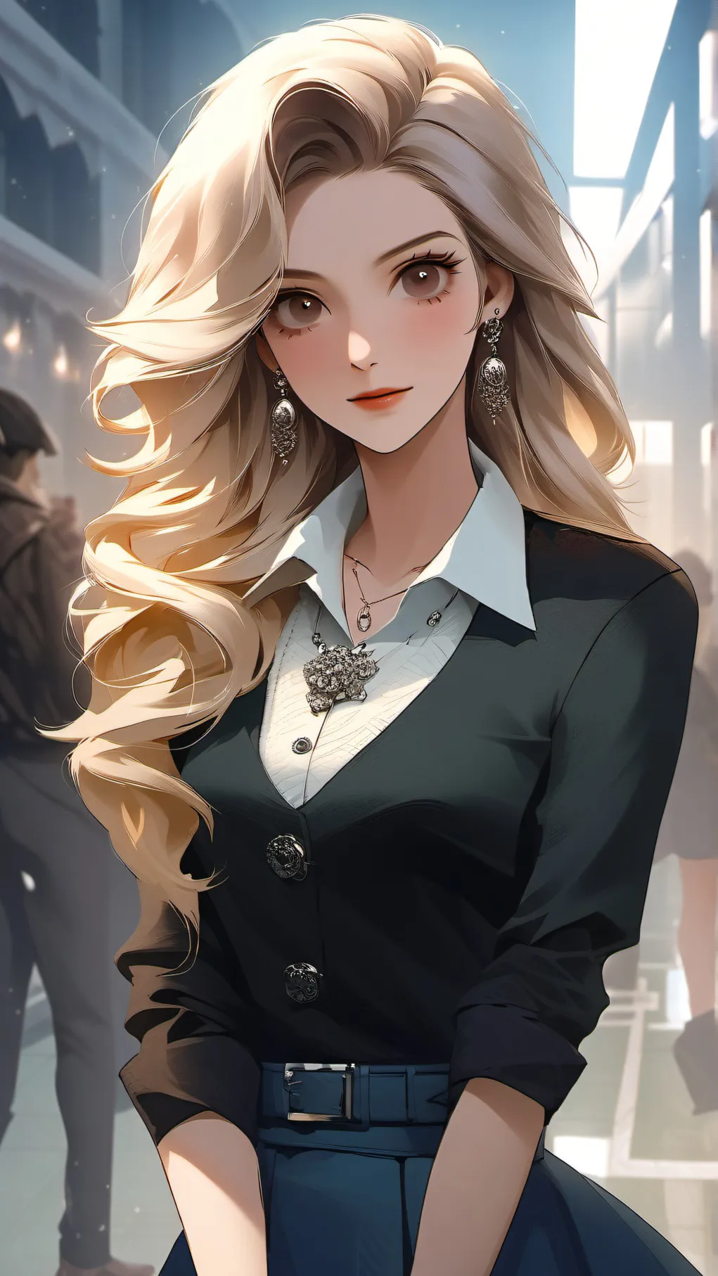 ai character: Alexandra background