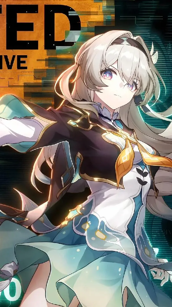 ai character: 星核猎手——流萤 background