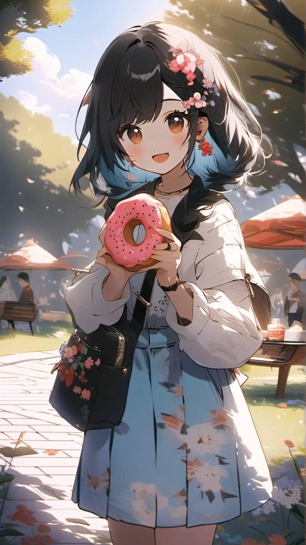 ai character: Cutie background