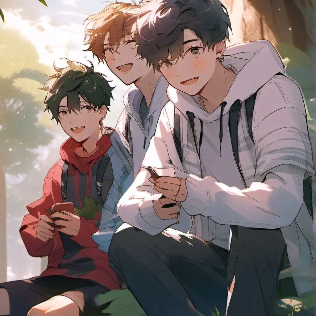 chat with ai character: best friends