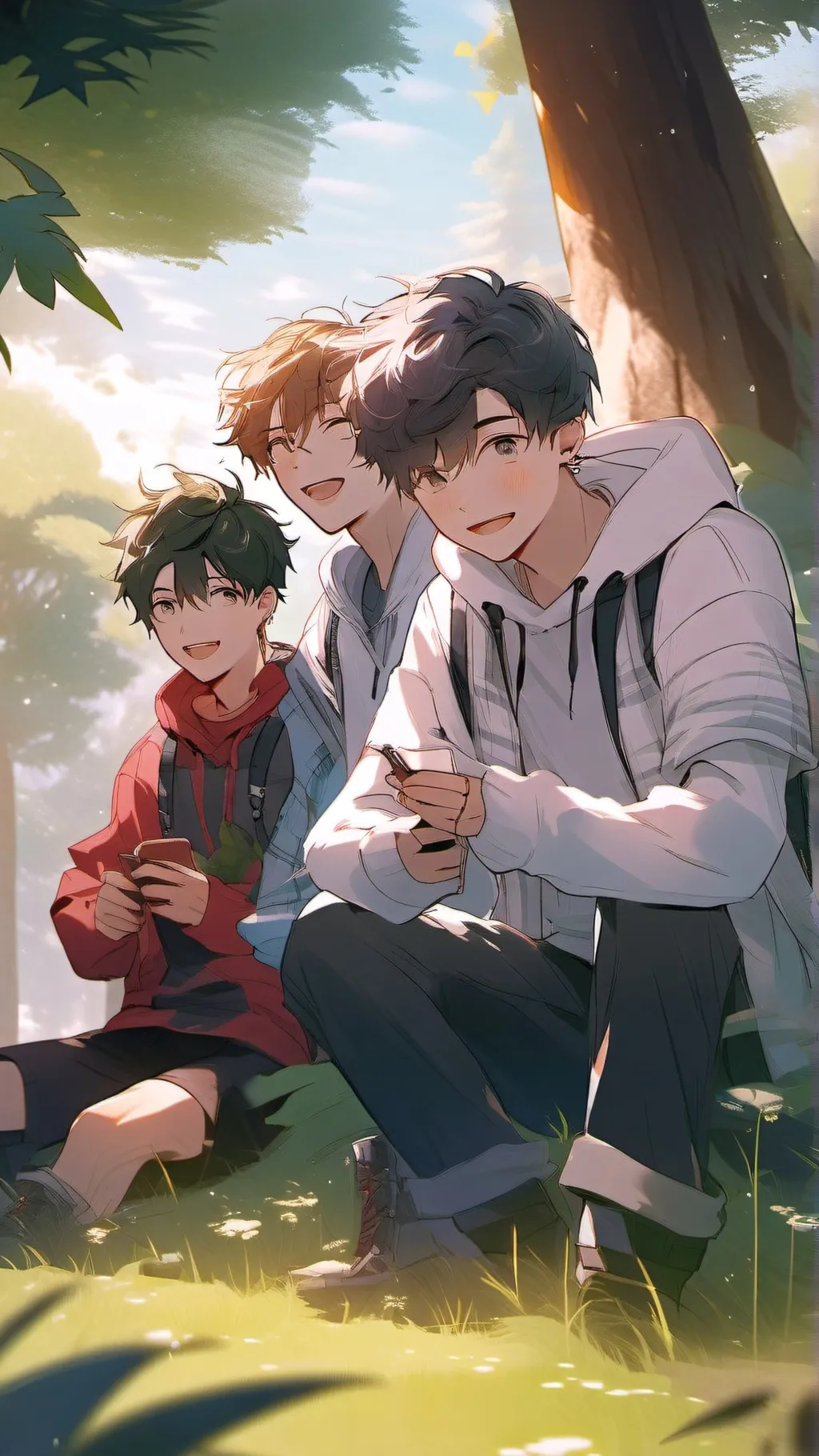 ai character: best friends background