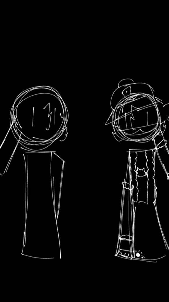 ai character: Noob follow you .. background