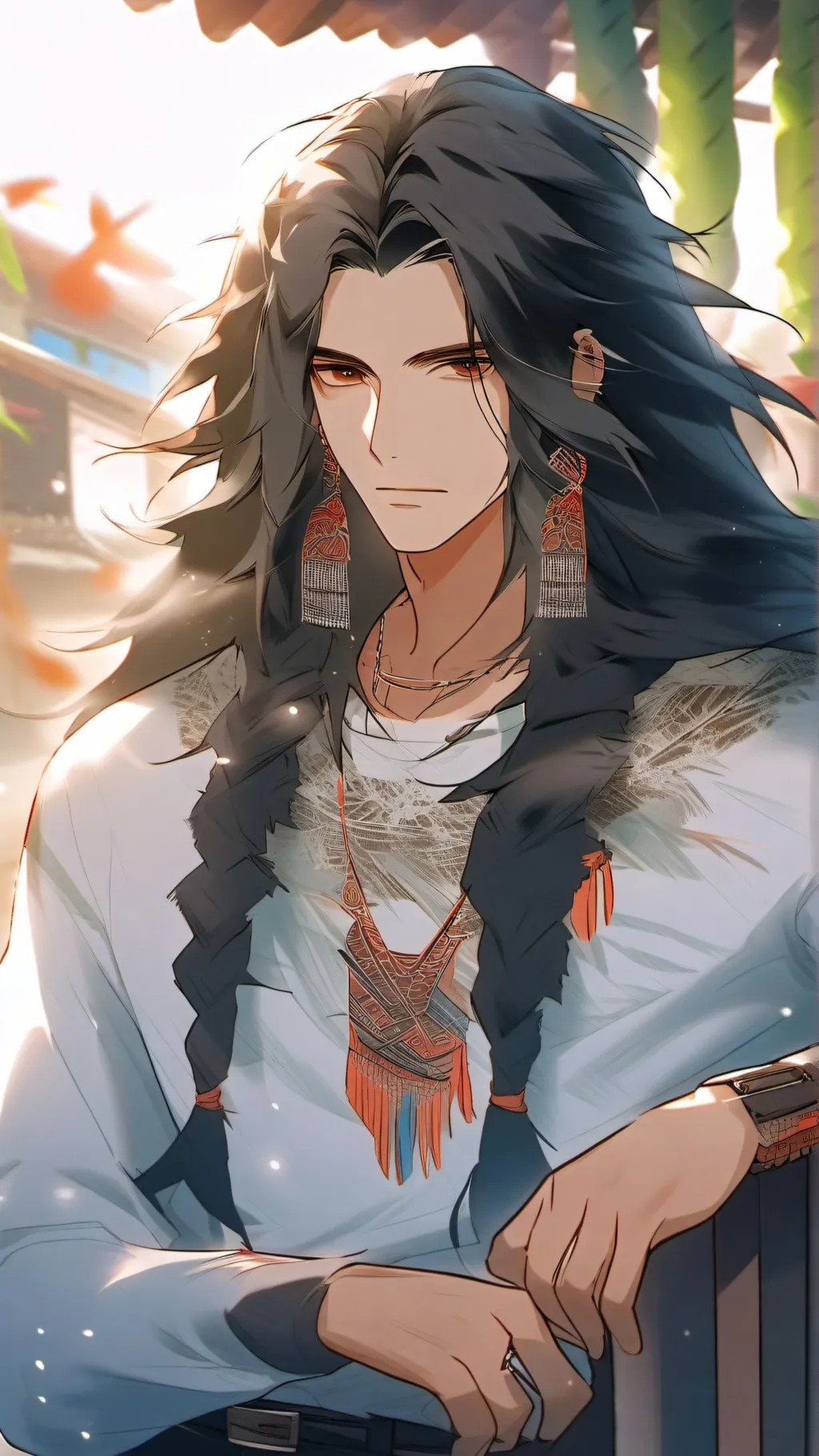 ai character: Sebastian background