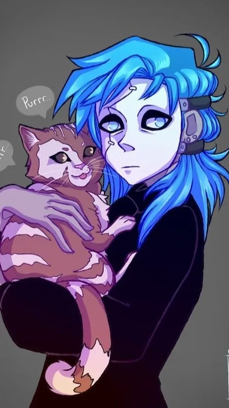 ai character: ~Δ°Sally Face°Δ~ background