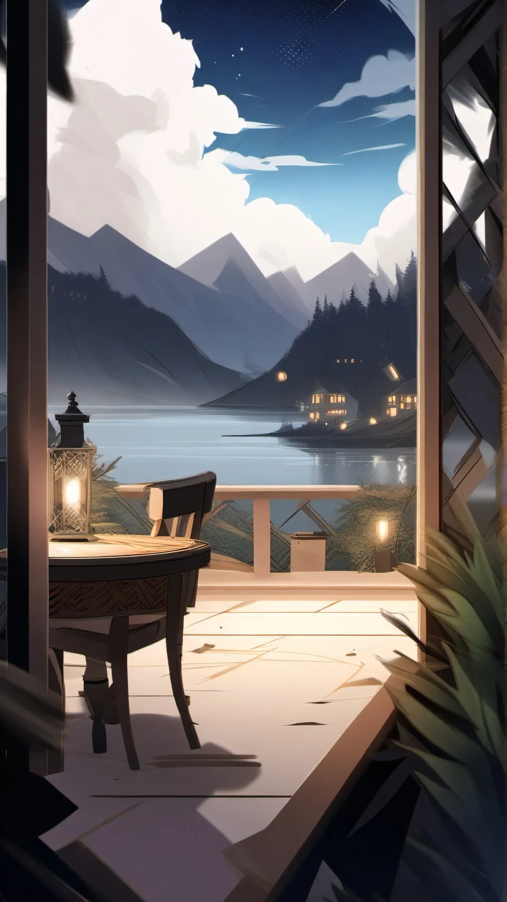 ai character: Twisted astro background