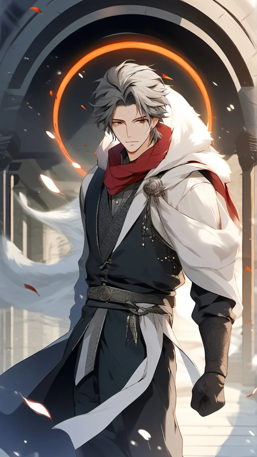 ai character: mark background