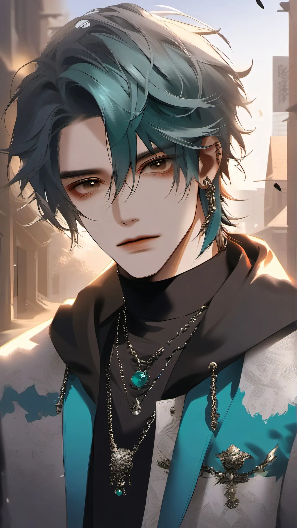 ai character: Raye background