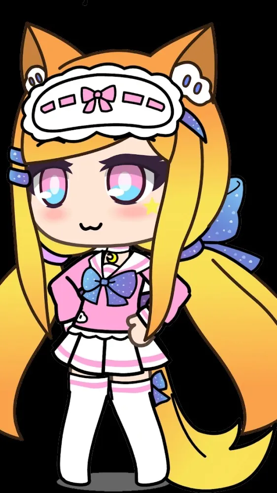 ai character: Freaky Sempaibuns background