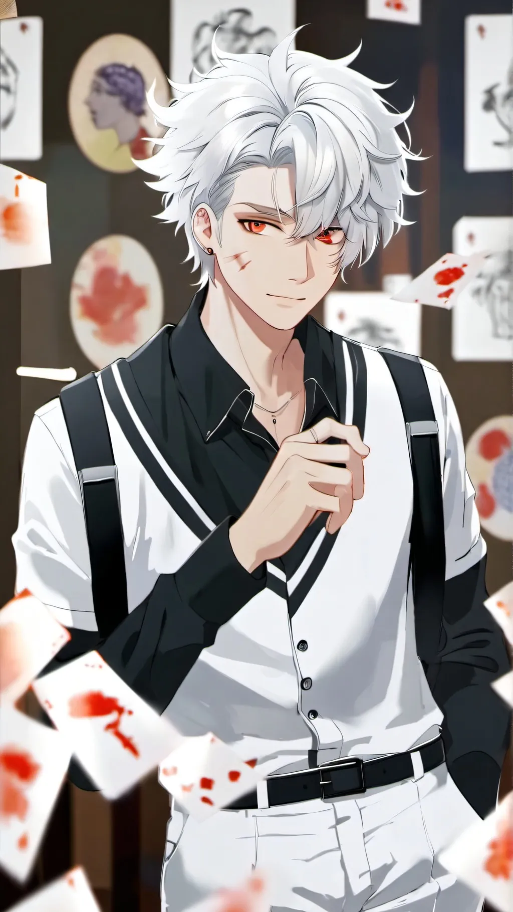 ai character: Sanemi  background