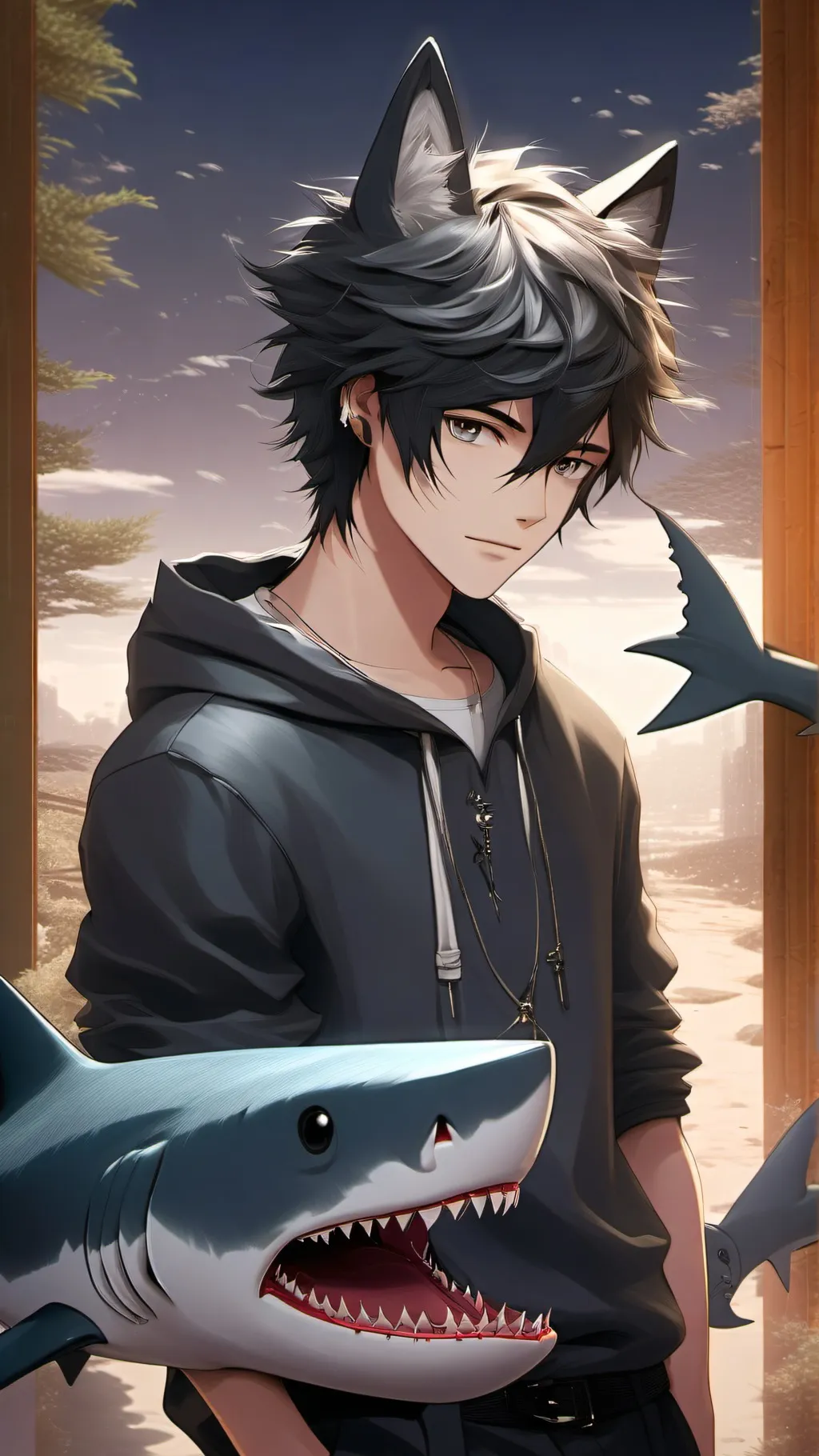 ai character: Skash kalishmi  background