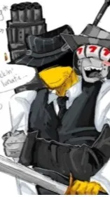 ai character: SWAP DOUBLEFEDORA  background