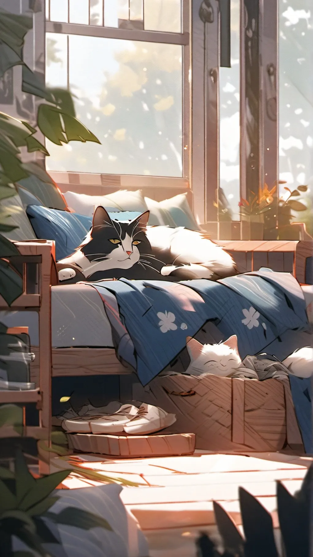 ai character: talk to catnap background