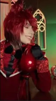 ai character: demon Alastor  background