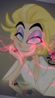 ai character: human Lucifer Luci background