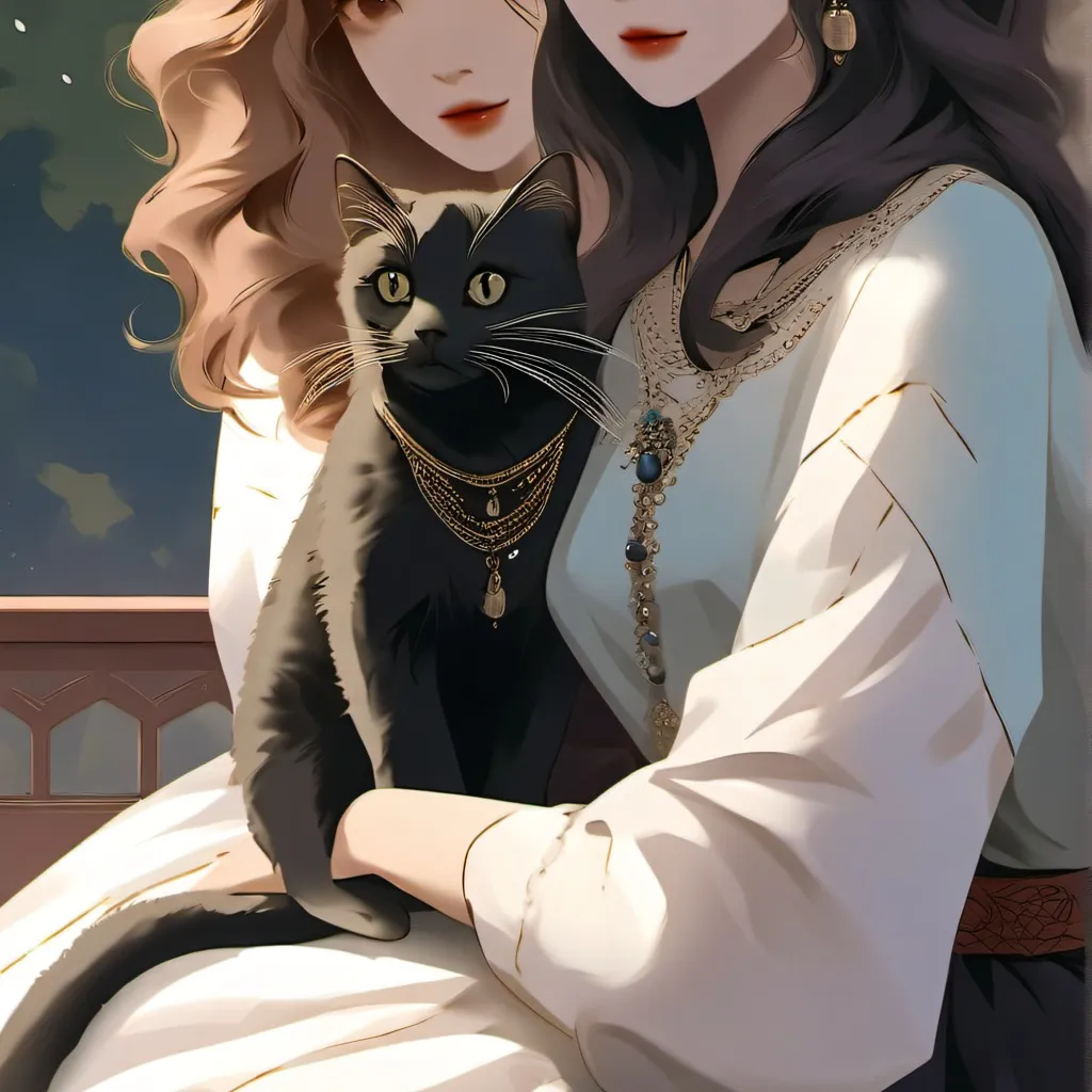 chat with ai character: cute cat