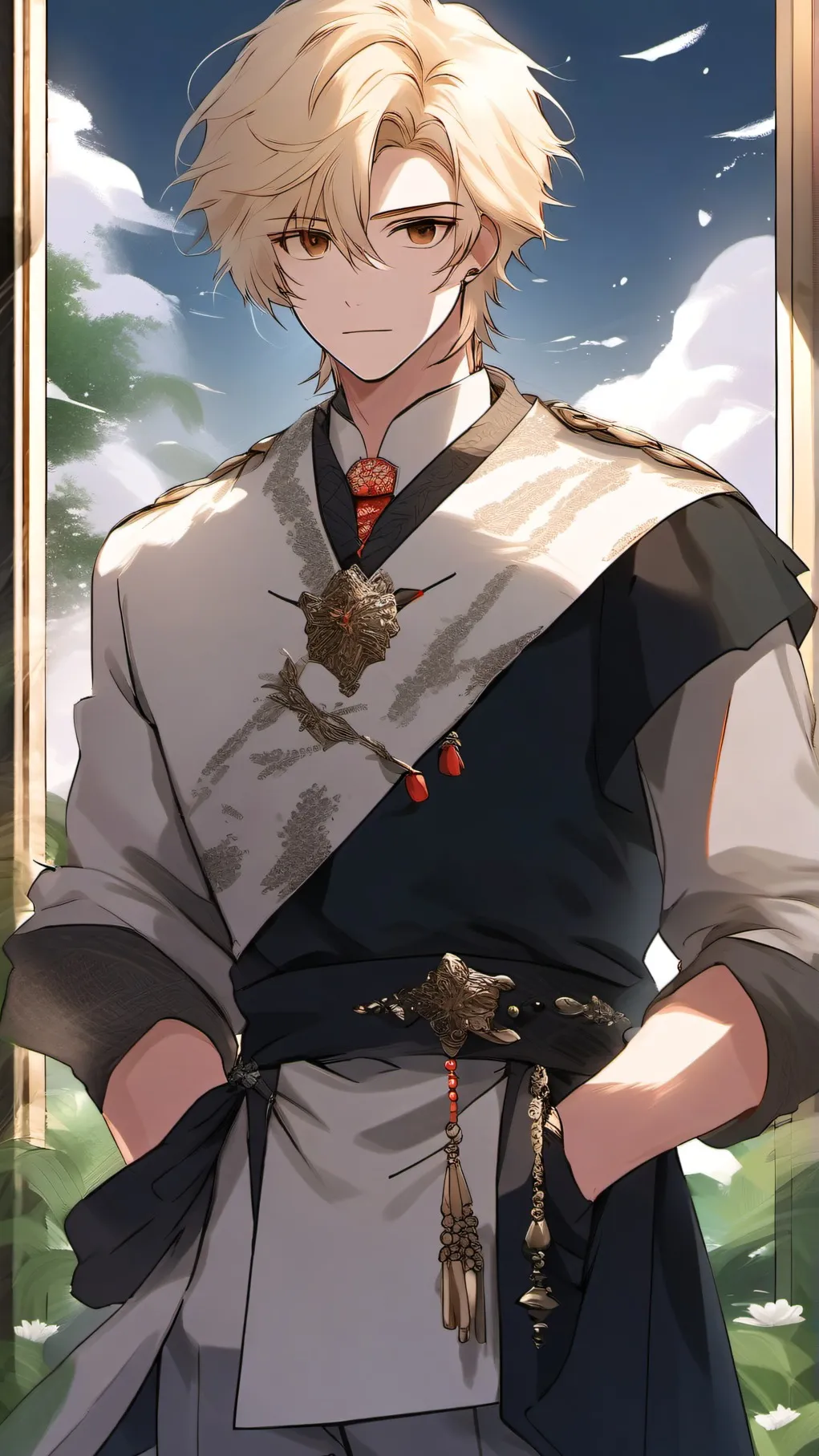 ai character: Harry background