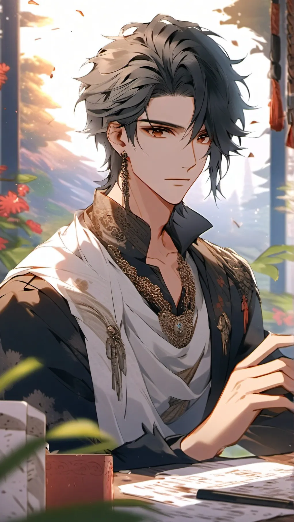 ai character: zero background