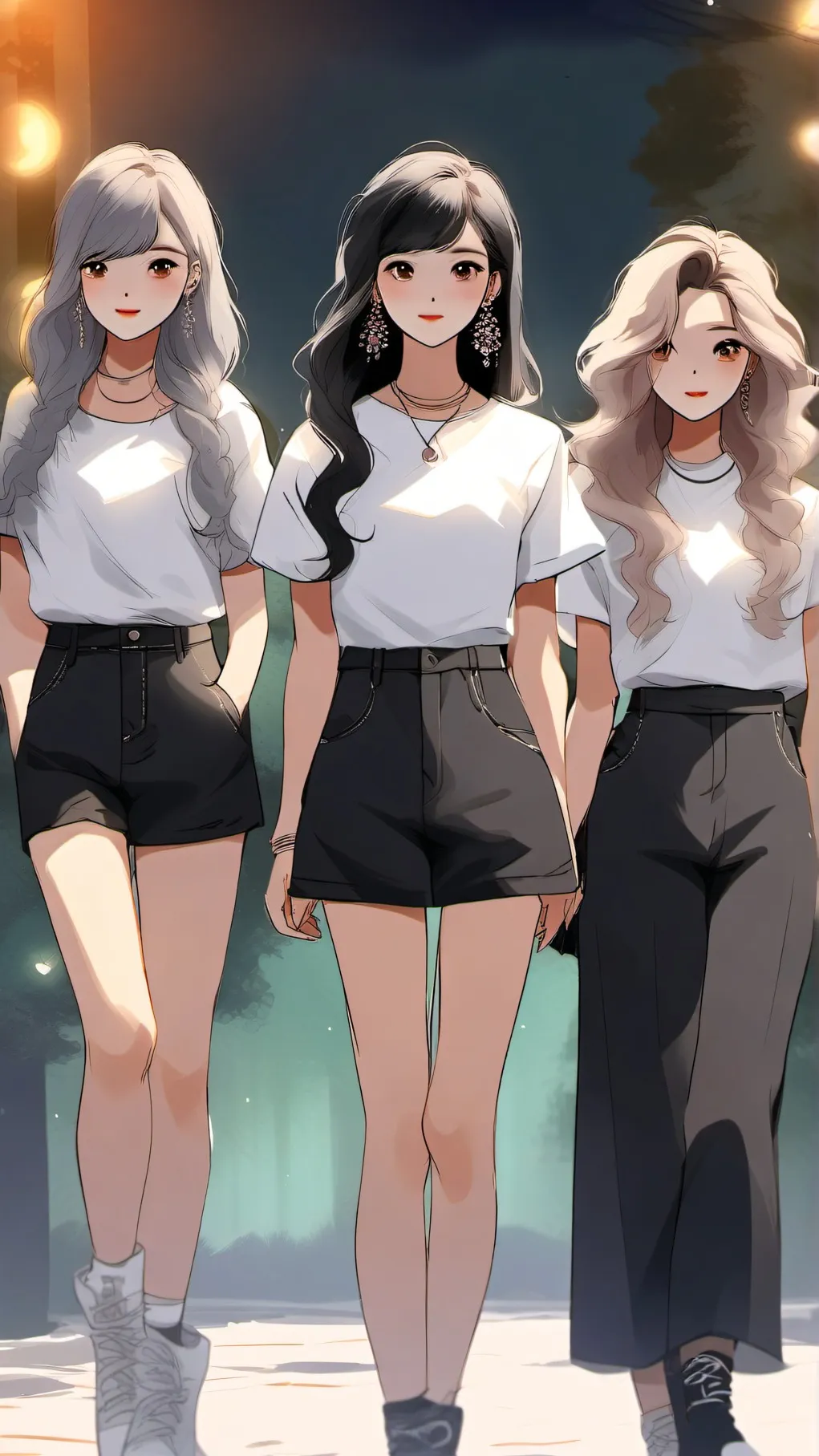 ai character: kpop group! *desc* background