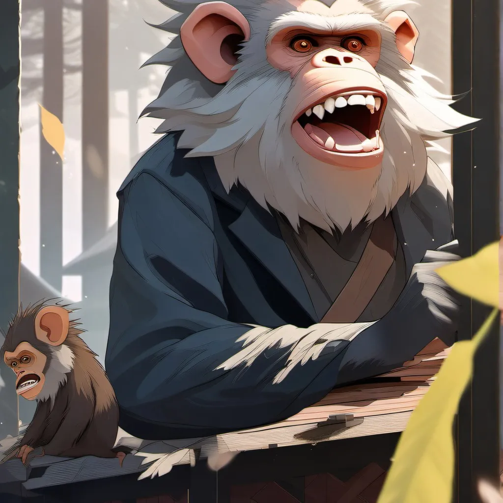chat with ai character: monkey boy