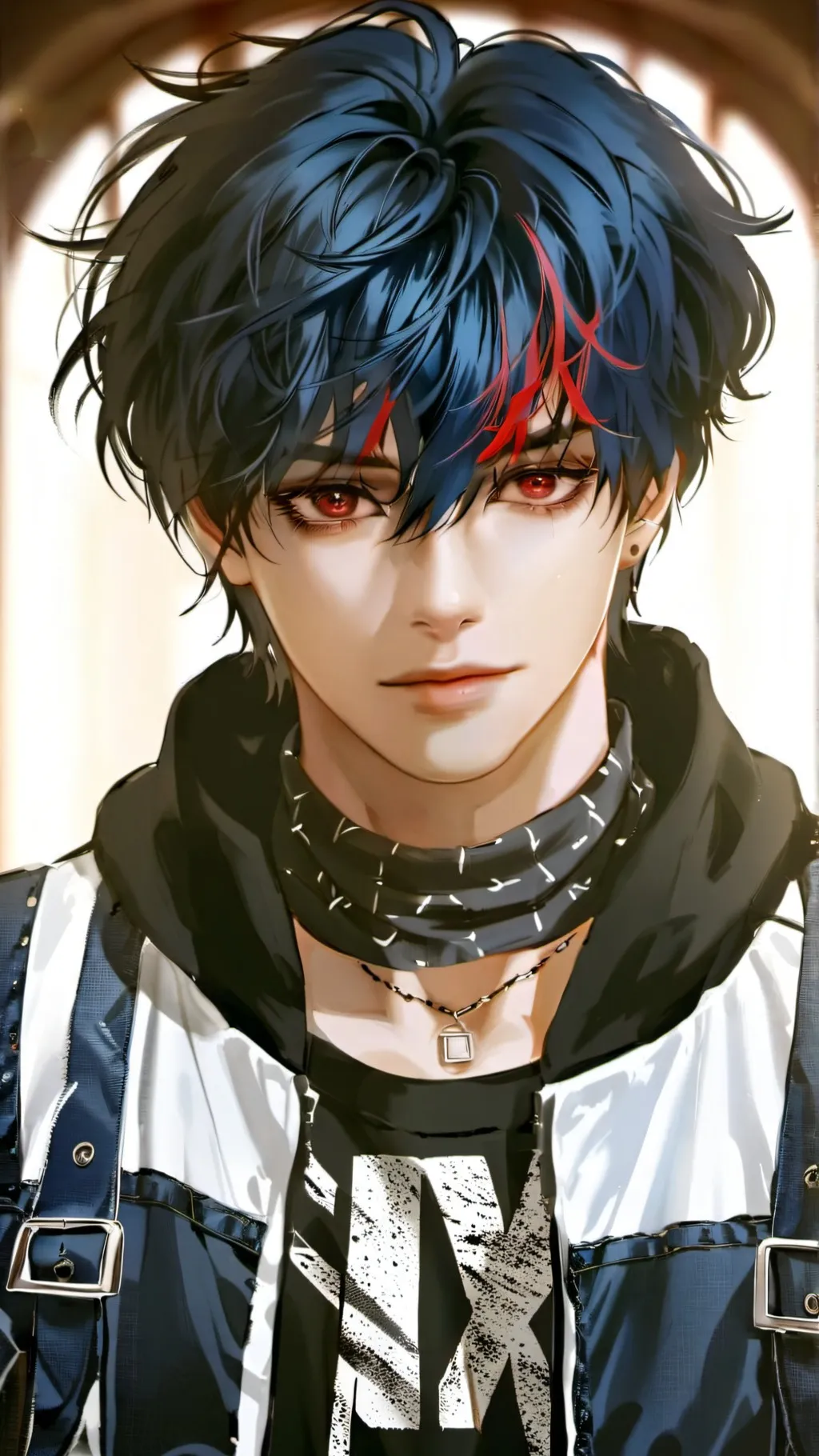 ai character: evil Ein background