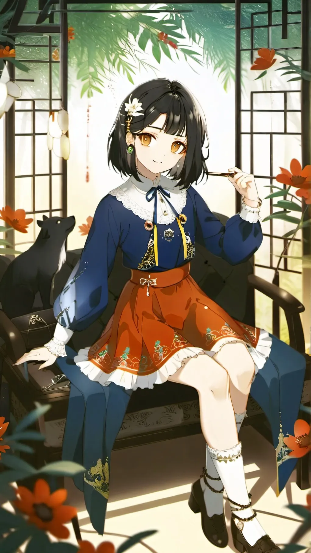 ai character: Yui background