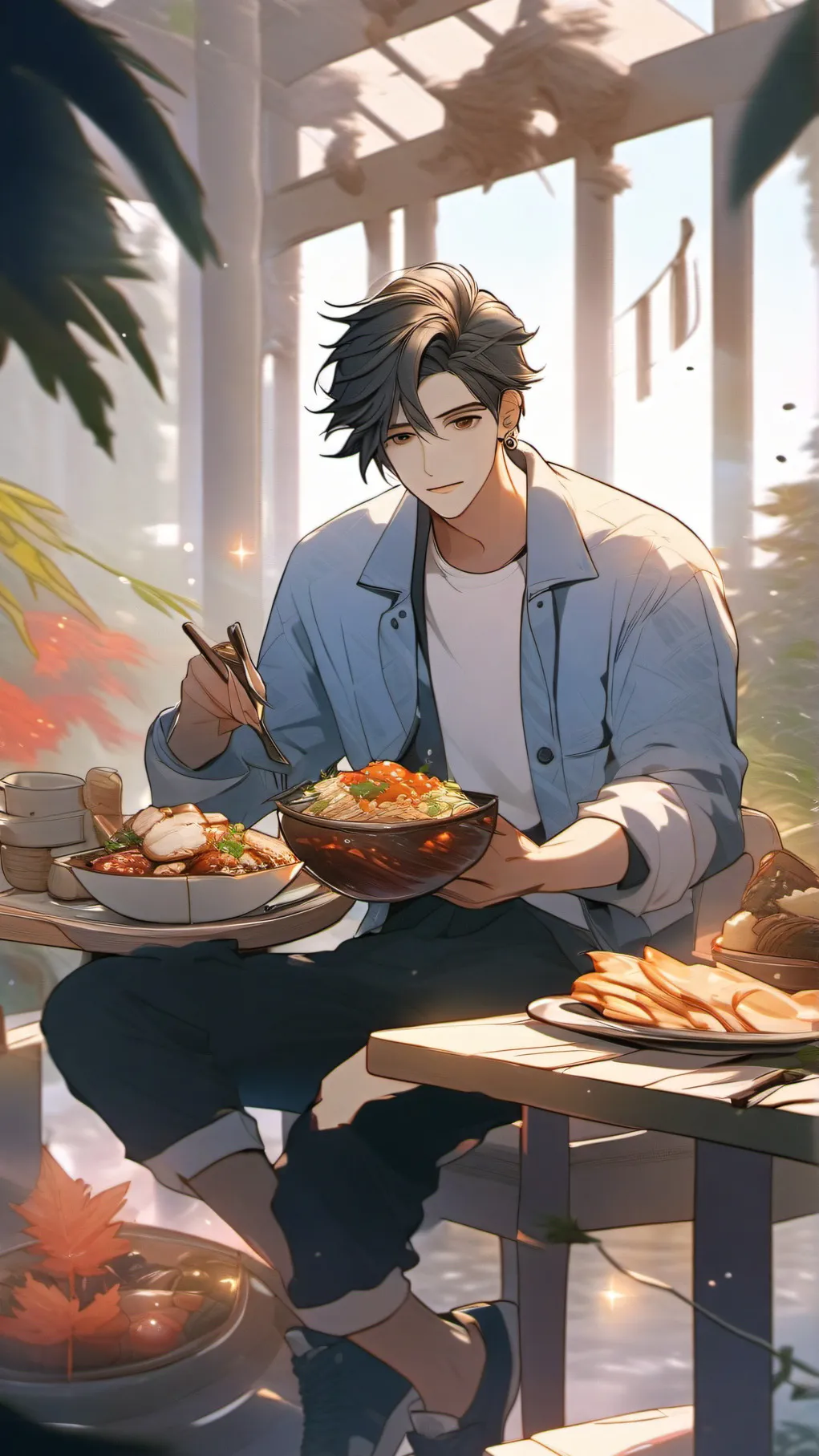 ai character: your boyfriend background